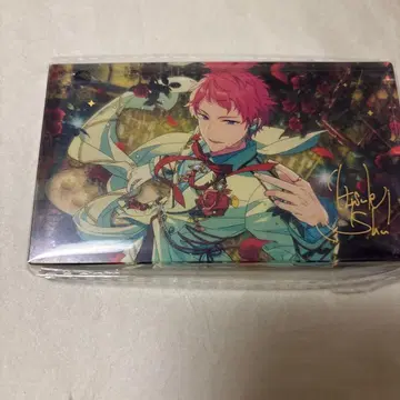 활짝 핀 아크릴 블록 소