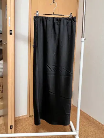 스트레치 새틴 스커트 스팽글 백 세트