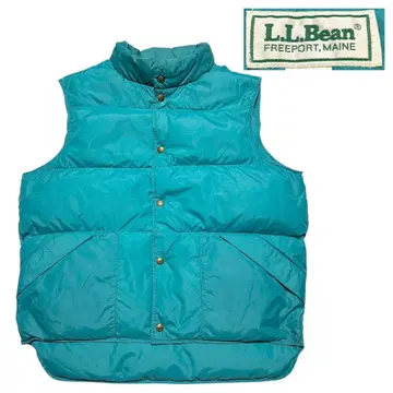 [ 하자품 ] 미국산 [ 80s ] 엘엘빈 다운 베스트