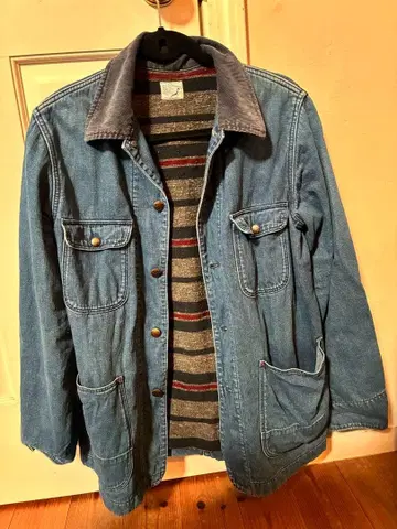 orslow 데님 자켓 파랑 캐주얼 론 헤르만 사이즈 M