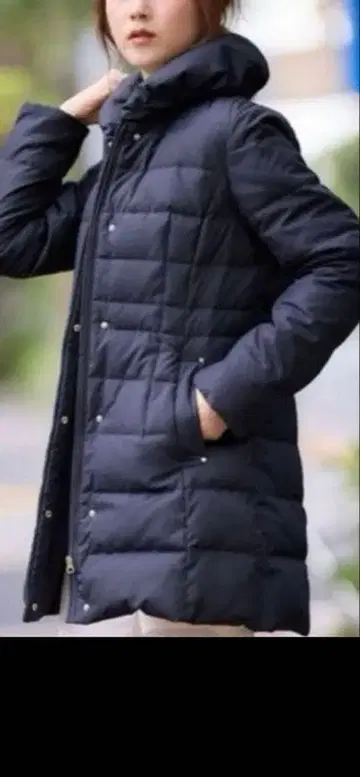 새상품급 anysis 다운 코트 워셔블 다운