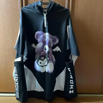 Kuromi 후드티 M 사이즈