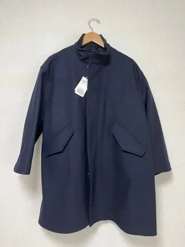 Spick&Span 멜톤 M-65 필드 코트 울/NVY/38