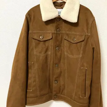 ZARA 페이크 스웨이드 자켓