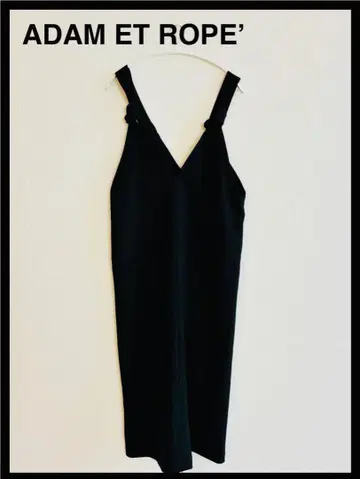 ADAM ET ROPE 살로펫 스커트 블랙 길이 조정 가능 FREE