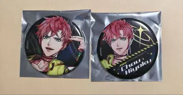 네온크러쉬 초 히요쿠 캔뱃지 2점 새상품