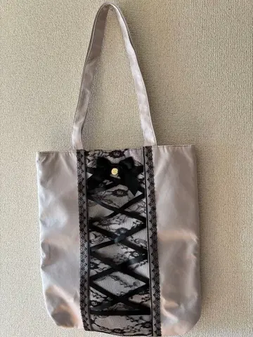 Maison de FLEUR 레이스업 토트백