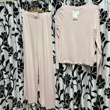 H&M 핑크 룸웨어 세트