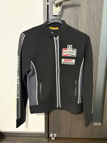 HYSTERIC GLAMOUR 블랙 라이더 자켓 FREE