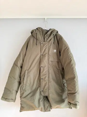 karrimor 다운 코트 M 사이즈 올리브 색상
