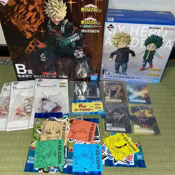 나의 히어로 아카데미아 제일복권 바쿠고 카츠키 이즈쿠&카츠키 하위상 세트