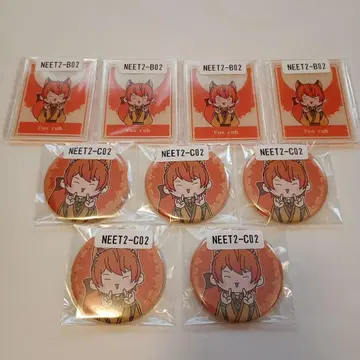 니트부 웹폰 페니가키 캔뱃지 아크릴 카드