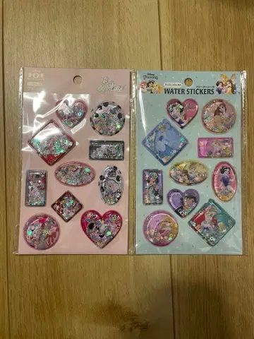 워터씰 디즈니 프린세스 101마리 강아지 정품