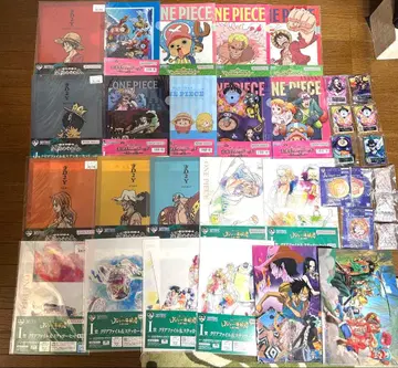 제일복권 원피스 클리어 파일 등 묶음 판매