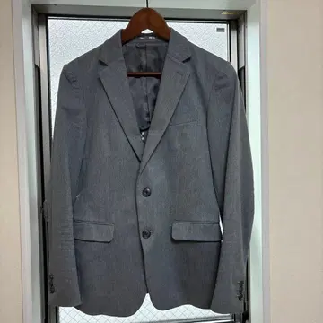 BEAMS 그레이 테일러드 자켓