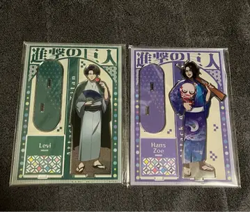 진격의 거인 아크릴 스탠드 엔니치 리바이 한지