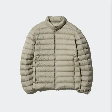 새상품 유니클로 울트라 라이트 다운 자켓 NANODESIGN 베이지 M