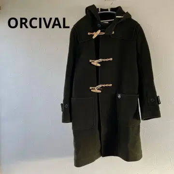 ORCIVAL 오르치발 여성용 더플 코트 모스그린 사이즈 0
