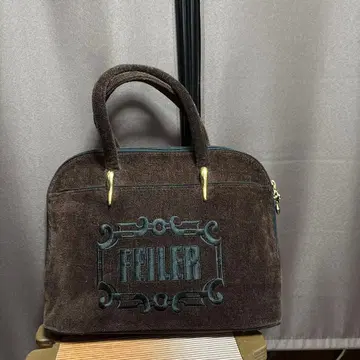 미사용 FEILER 핸드백 브라운