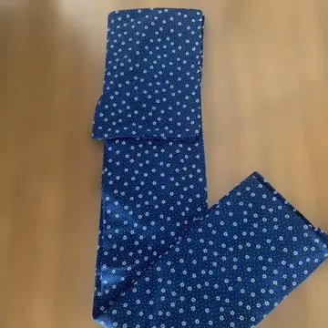 미사용품! 눈꽃 패턴 워셔블 기모노 평상복 기모노