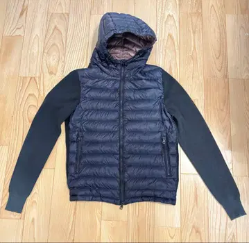 AT. P. CO 아티피코 다운 자켓 울 절개 네이비 S