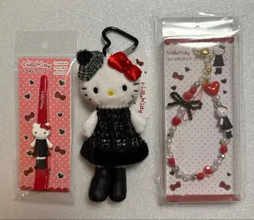 헬로키티 스타일업 마스코트 세트 트위드 드레스