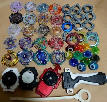 베이블레이드 세트 다색 런처 포함 베이블레이드 묶음 판매