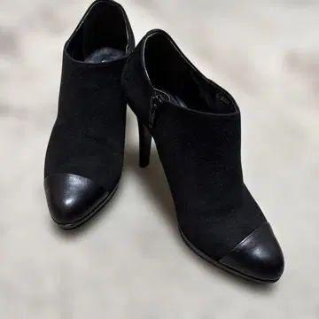 다이애나 숏부츠 스웨이드 블랙 부티