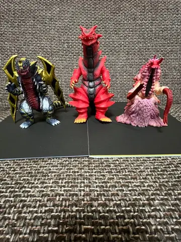 소프트 비닐 인형 몬스터 아가 페도레온 킹 오브 몬스터 3체 세트