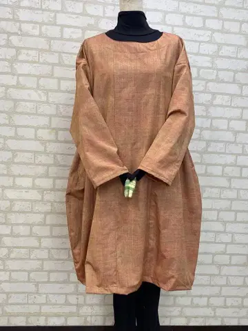 빗줄무늬  느긋한(^^) 코쿤 튜닉 원피스