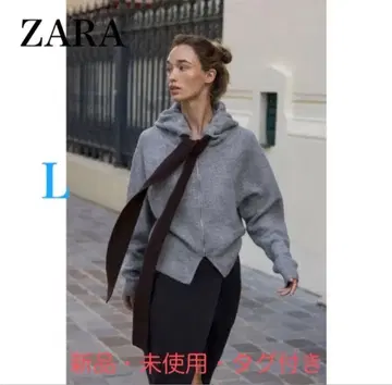 ZARA 대비 드로우 스트링 후디