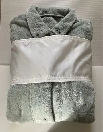 무인양품 입는 담요 상하의 세트 M 사이즈 페일 그린 룸웨어