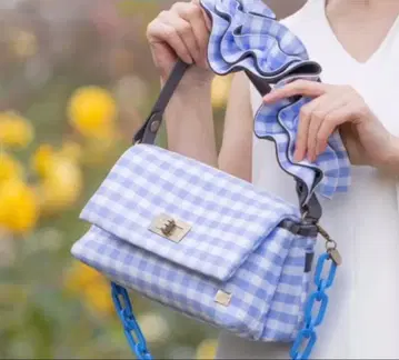 Rapture 라프쳐 네이플스 깅엄 체크 핸드백