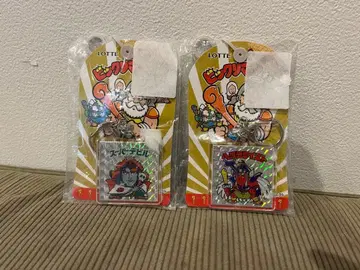 롯데 빅토리맨 아크릴 키링 2개 세트 슈퍼 데빌