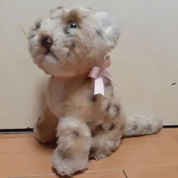 레어 쇼와 레트로 레트로 팝 레오파드 아기 봉제 인형 레오파드