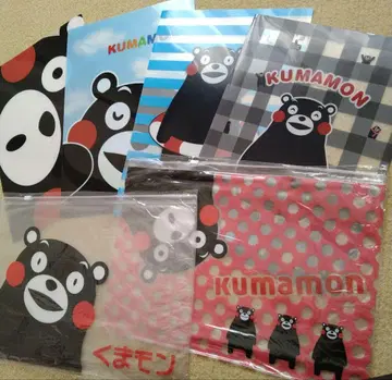 쿠마몬 클리어 파일 4장 & 지퍼 파일 2장