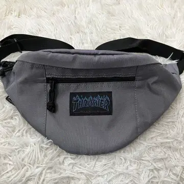 [컨디션 최상 좋은 색상] 트레셔 thrasher 힙색 파우치 그레이