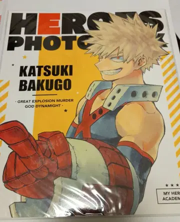 미개봉 새상품 히로아카전 히어로즈 사진집 바쿠고 오사카