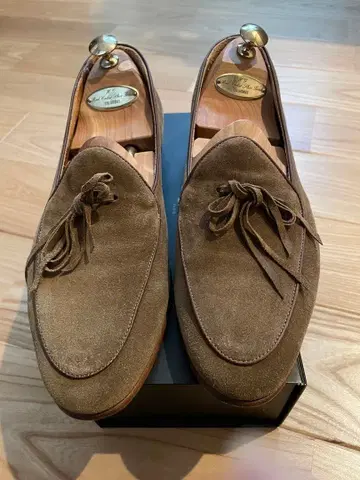 [ 새상품급 ] 페르노이 스웨이드 로퍼