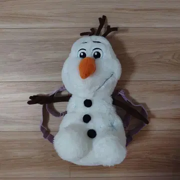 올라프 럭색형 봉제 인형