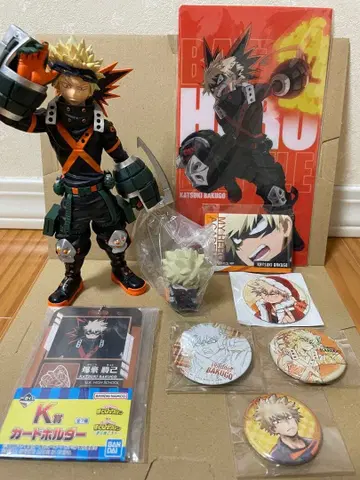 나의 히어로 아카데미아 히로아카 바쿠고 카츠키 피규어 캔뱃지