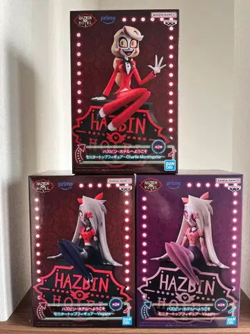 해즈빈 호텔에 오신 것을 환영합니다 바기 찰리 피규어