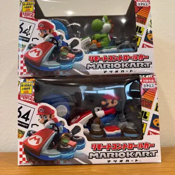 마리오 카트 리모트 컨트롤 카 세트 마리오 요시