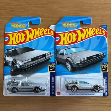 핫휠 백 투 더 퓨처 델로리안 2대 세트