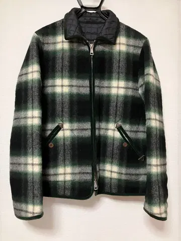 할인 n(n) by NUMBER (N)INE 체크 리버서블 사이즈 L