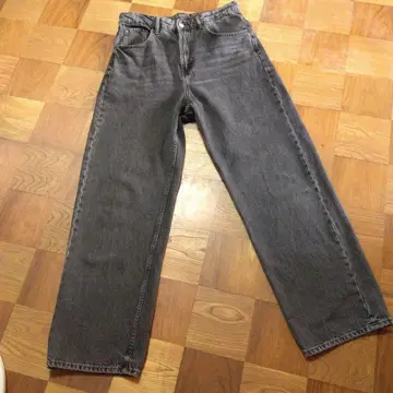 ZARA 그레이 배기 데님 USA 32