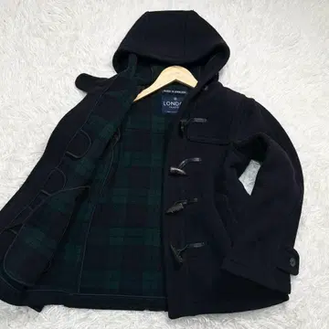 최근 모델 LONDON TRADITION 네이비 더플 코트 38