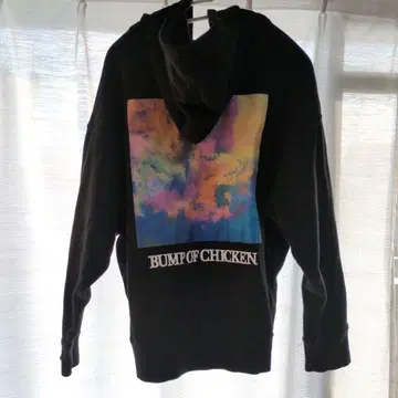 BUMP OF CHICKEN 나나이로 블랙 M 집업 후드티