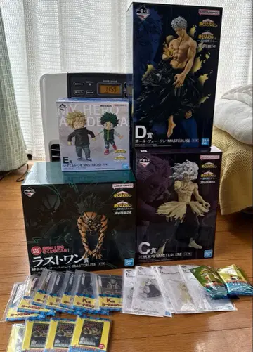 제일복권 히어로 아카데미아 더 멀리 피규어 컴프 세트 라스트 원