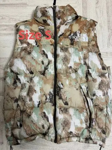 THE NORTH FACE 다운 자켓 S 카모플라쥬